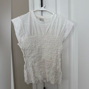 Maeve smocked muscle top by Anthropologie 
New with tags